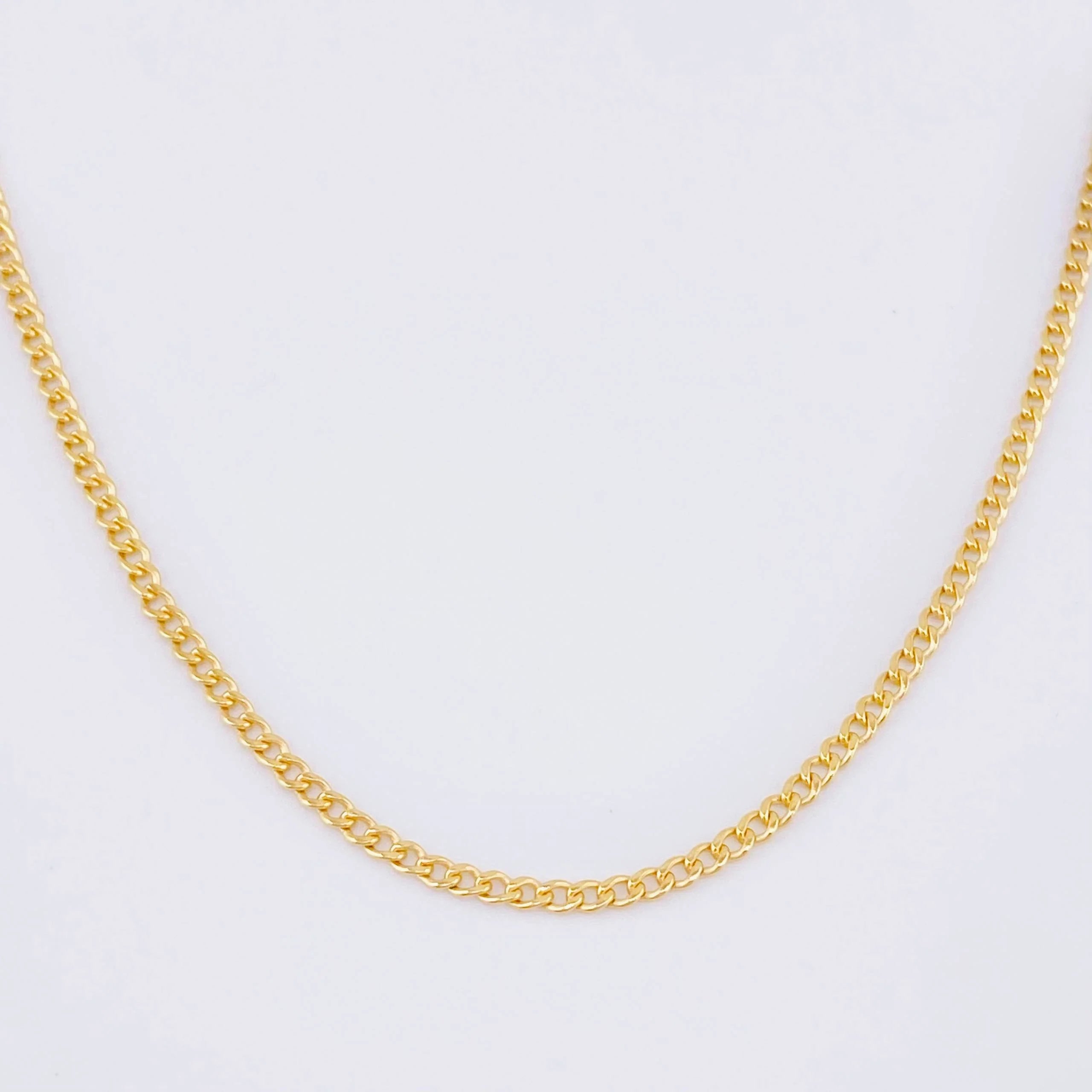 Cadena Cubana 2.1g / 61cm / 2.6mm Oro Amarillo 18K