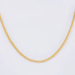 Cadena Cubana 2.1g / 61cm / 2.6mm Oro Amarillo 18K