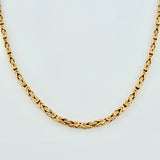 Cadena Peruana 9.1gr / 50cm / 2.3mm Oro Amarillo +3 18K ©