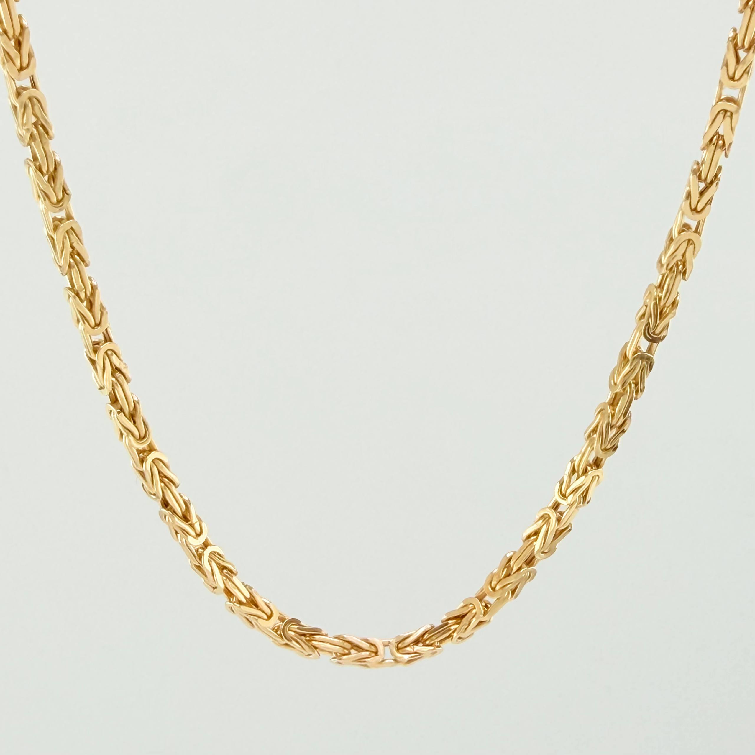 Cadena Peruana 9.1gr / 50cm / 2.3mm Oro Amarillo +3 18K ©