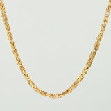 Cadena Peruana 9.1gr / 50cm / 2.3mm Oro Amarillo +3 18K ©