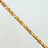Cadena Peruana 9.1gr / 50cm / 2.3mm Oro Amarillo +3 18K ©