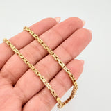 Cadena Peruana 9.1gr / 50cm / 2.3mm Oro Amarillo +3 18K ©