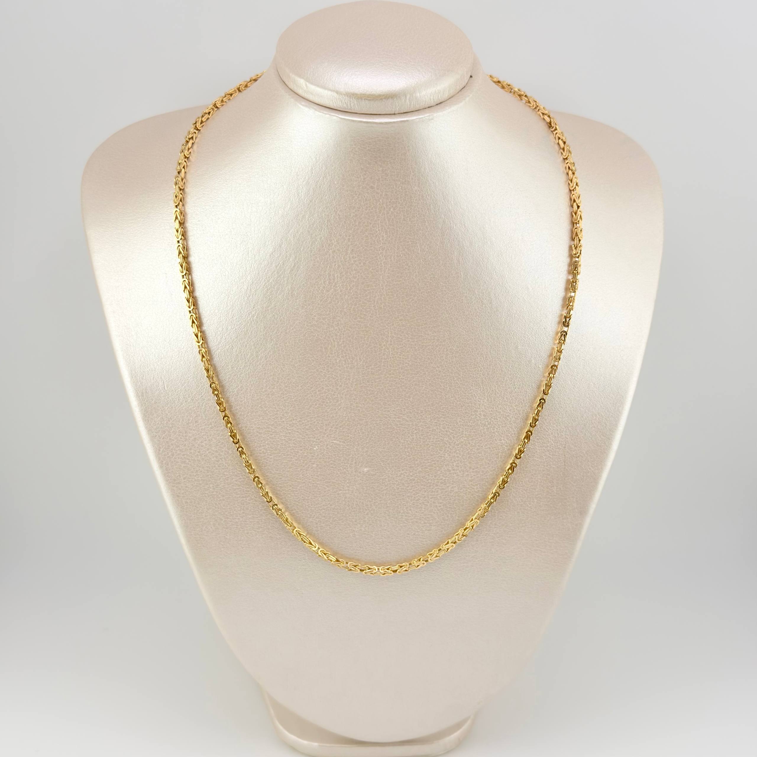 Cadena Peruana 9.1gr / 50cm / 2.3mm Oro Amarillo +3 18K ©