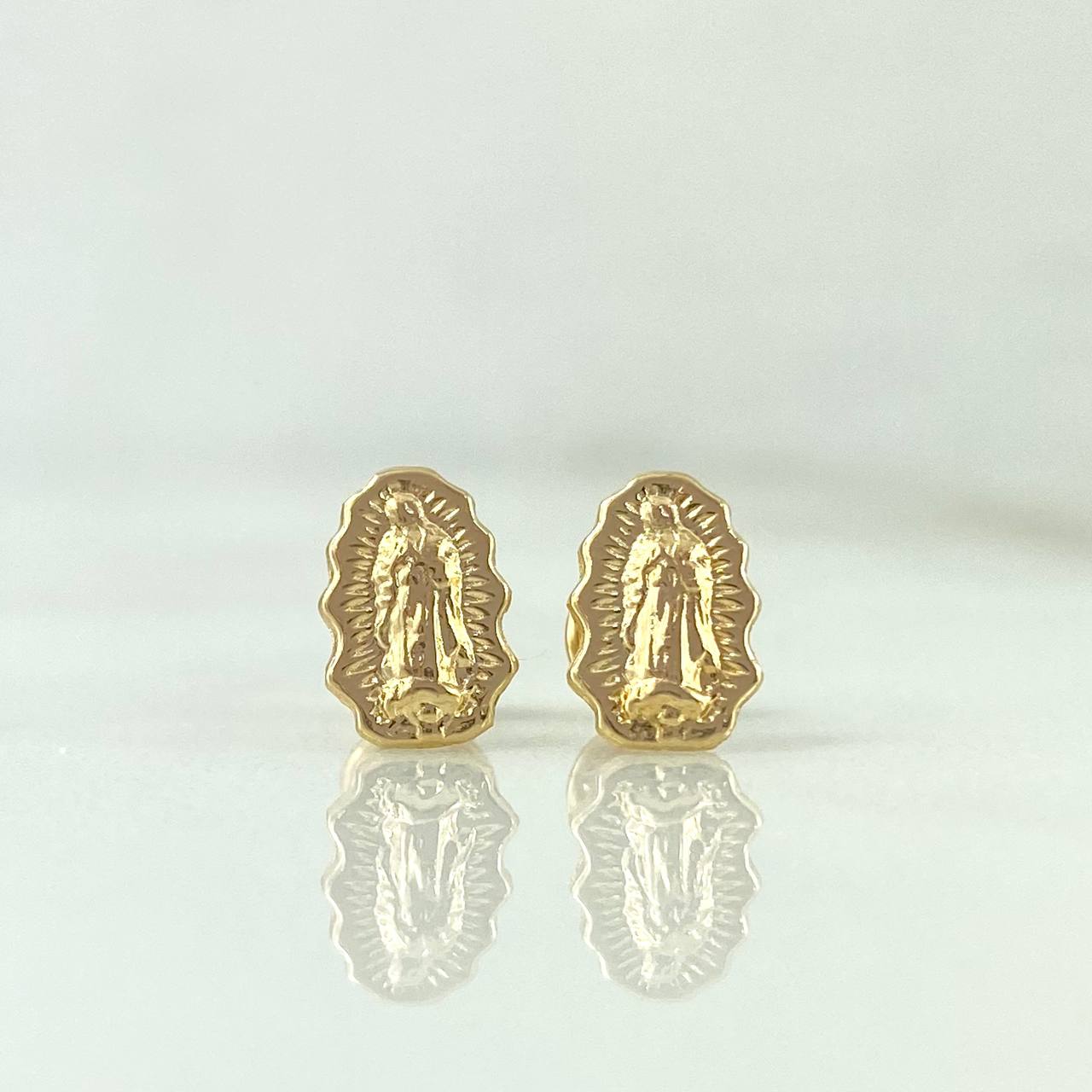 Topos Silueta Virgen de Guadalupe 0.65gr / Oro Amarillo