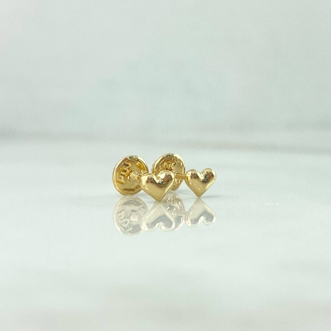 Topos Corazon 0.4gr / Oro Amarillo