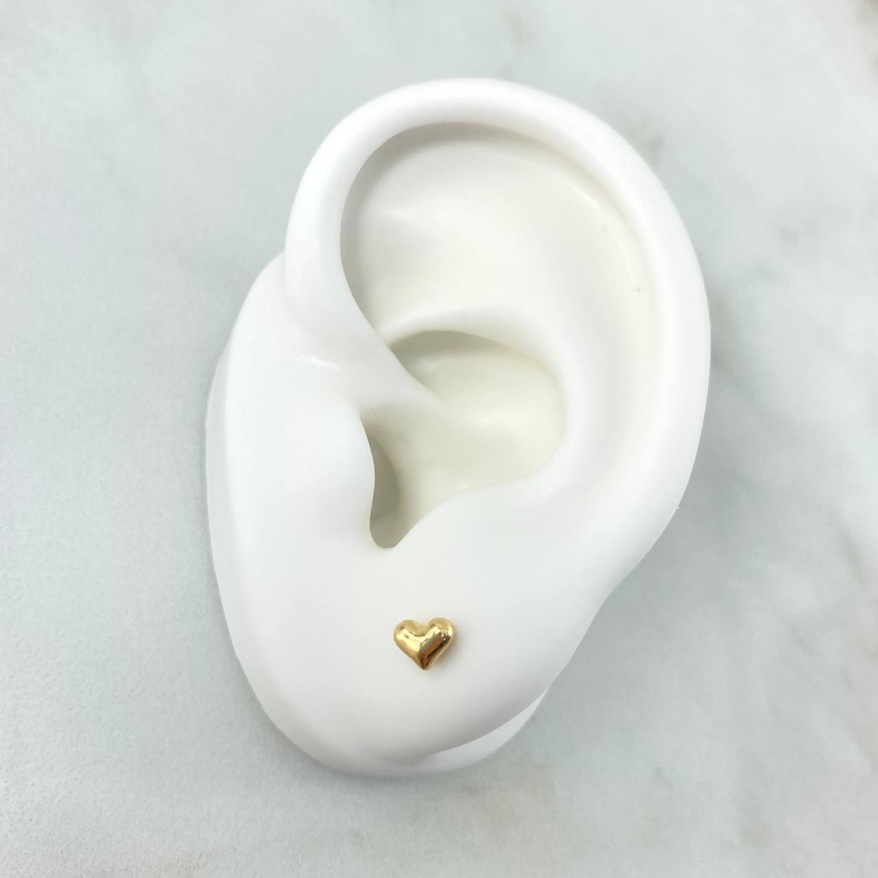 Topos Corazon 0.4gr / Oro Amarillo