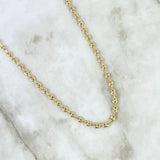 Cadena GC 7.6gr / 50cm / 4mm Oro Amarillo *