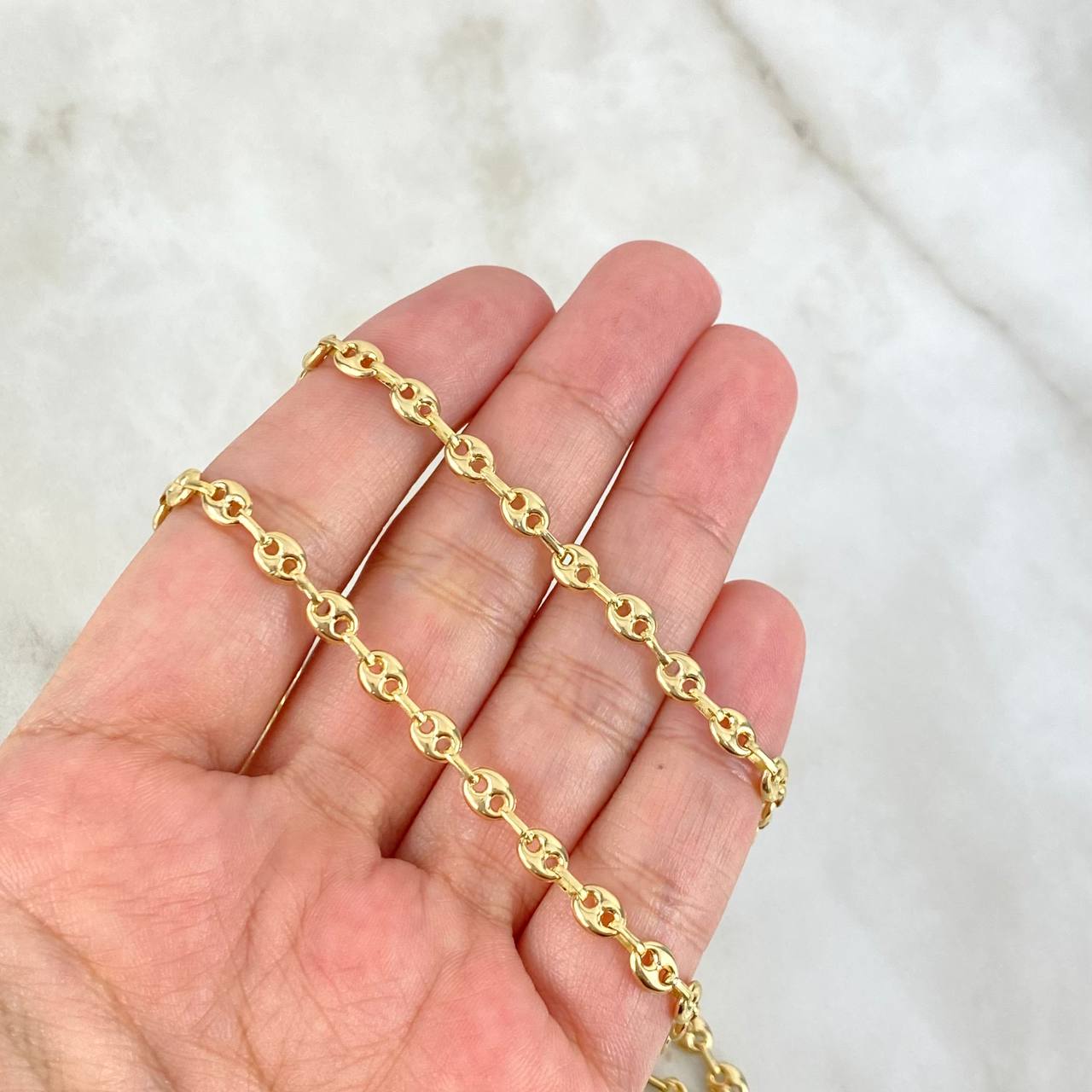 Cadena GC 7.65gr / 50cm / 4mm Oro Amarillo ©