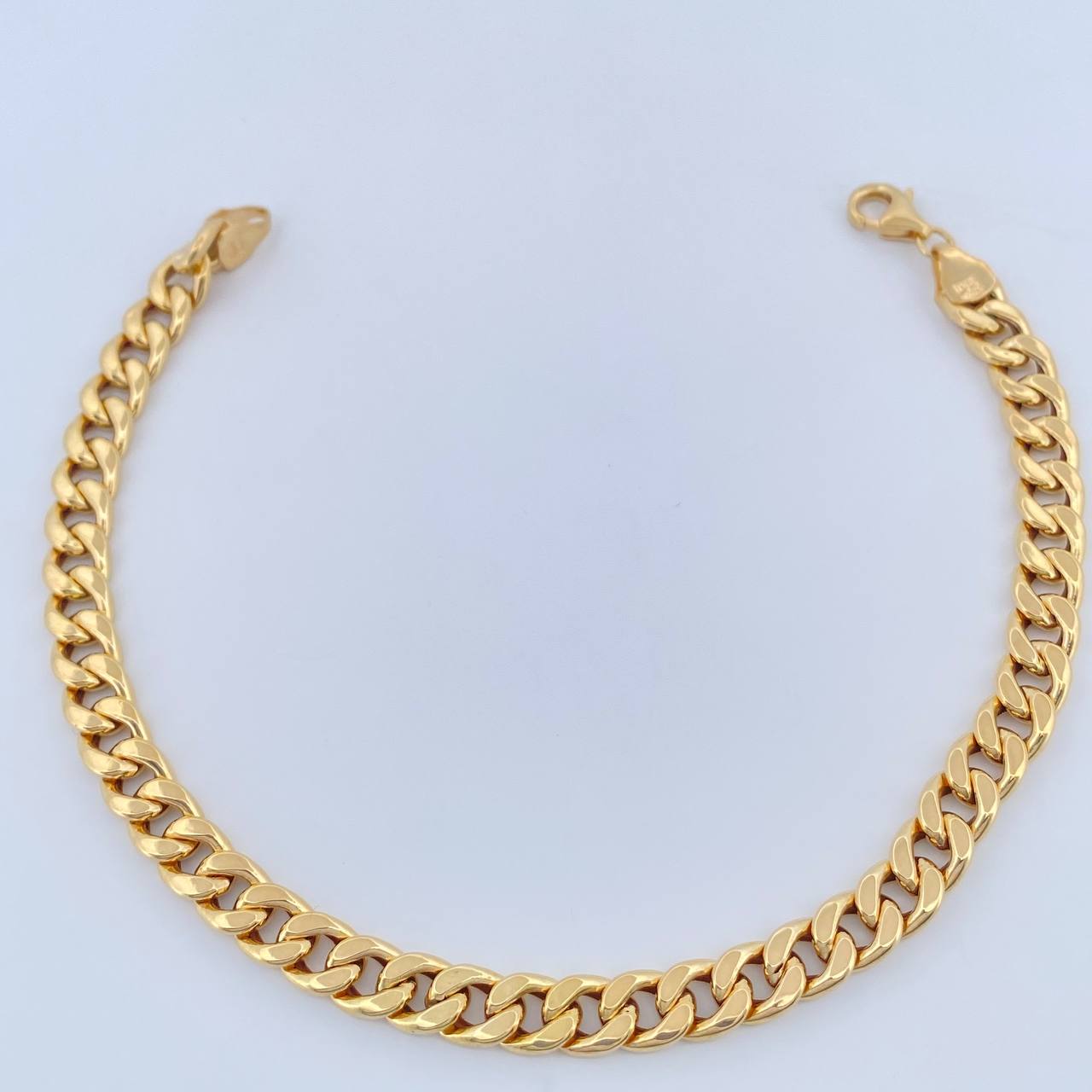 Pulso Cubana 3.75gr / 21cm / Oro Amarillo +1 18K $