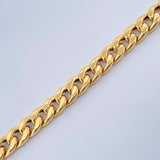 Pulso Cubana 3.75gr / 21cm / Oro Amarillo +1 18K $