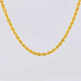 Cadena Lazo 5g / 60cm / 2.7mm Oro Amarillo 18K
