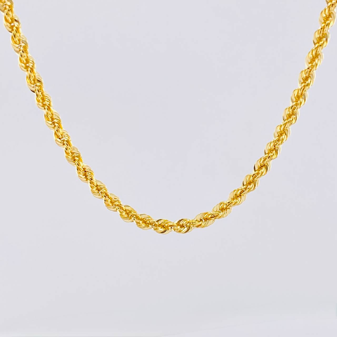 Cadena Lazo 5.2g / 60cm / 2.7mm Oro Amarillo 18K