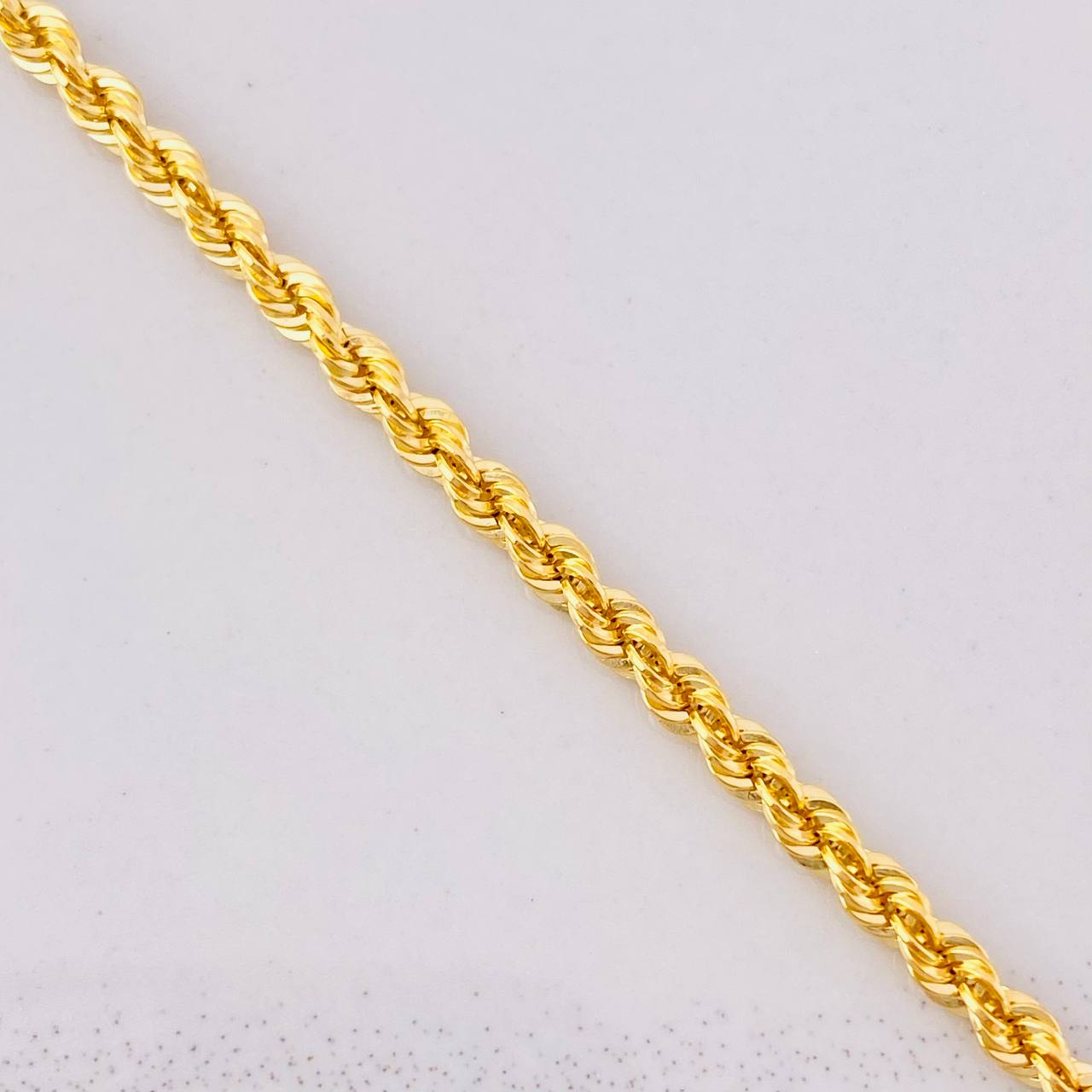 Cadena Lazo 5g / 60cm / 2.7mm Oro Amarillo 18K