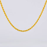 Cadena Lazo 3.55g / 60cm / 2.2mm Oro Amarillo 18K