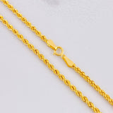 Cadena Lazo 3.45g / 60cm / 2.2mm Oro Amarillo 18K