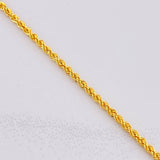Cadena Lazo 3.45g / 60cm / 2.2mm Oro Amarillo 18K