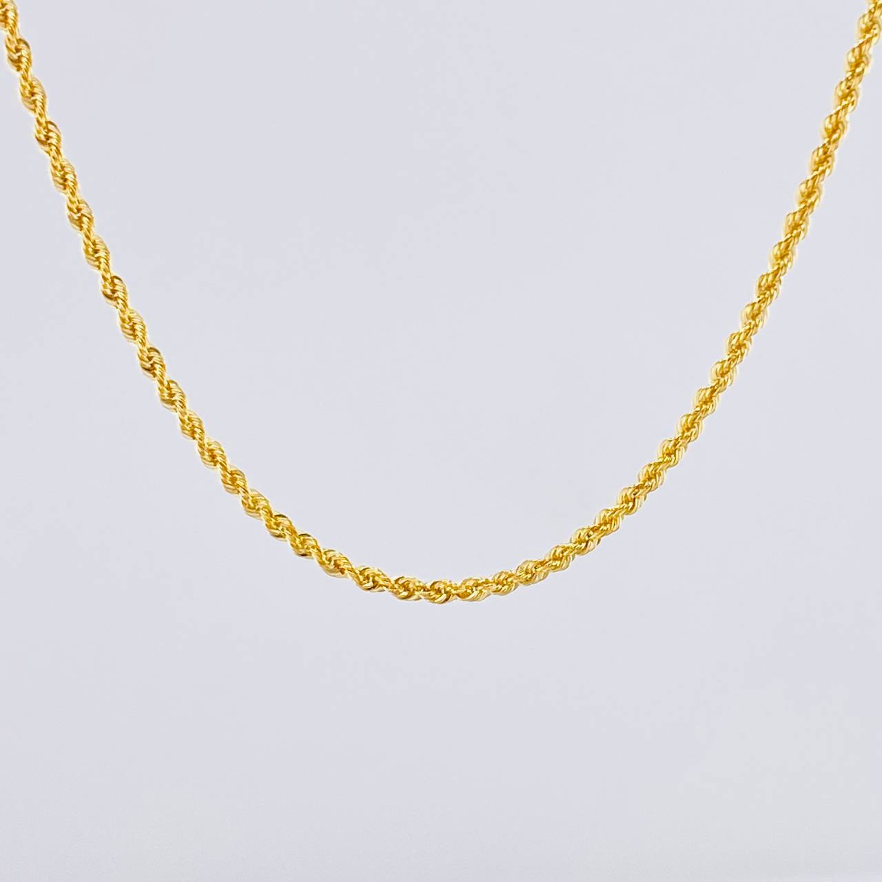 Cadena Lazo 2.05g / 60cm / 1.6mm Oro Amarillo 18K