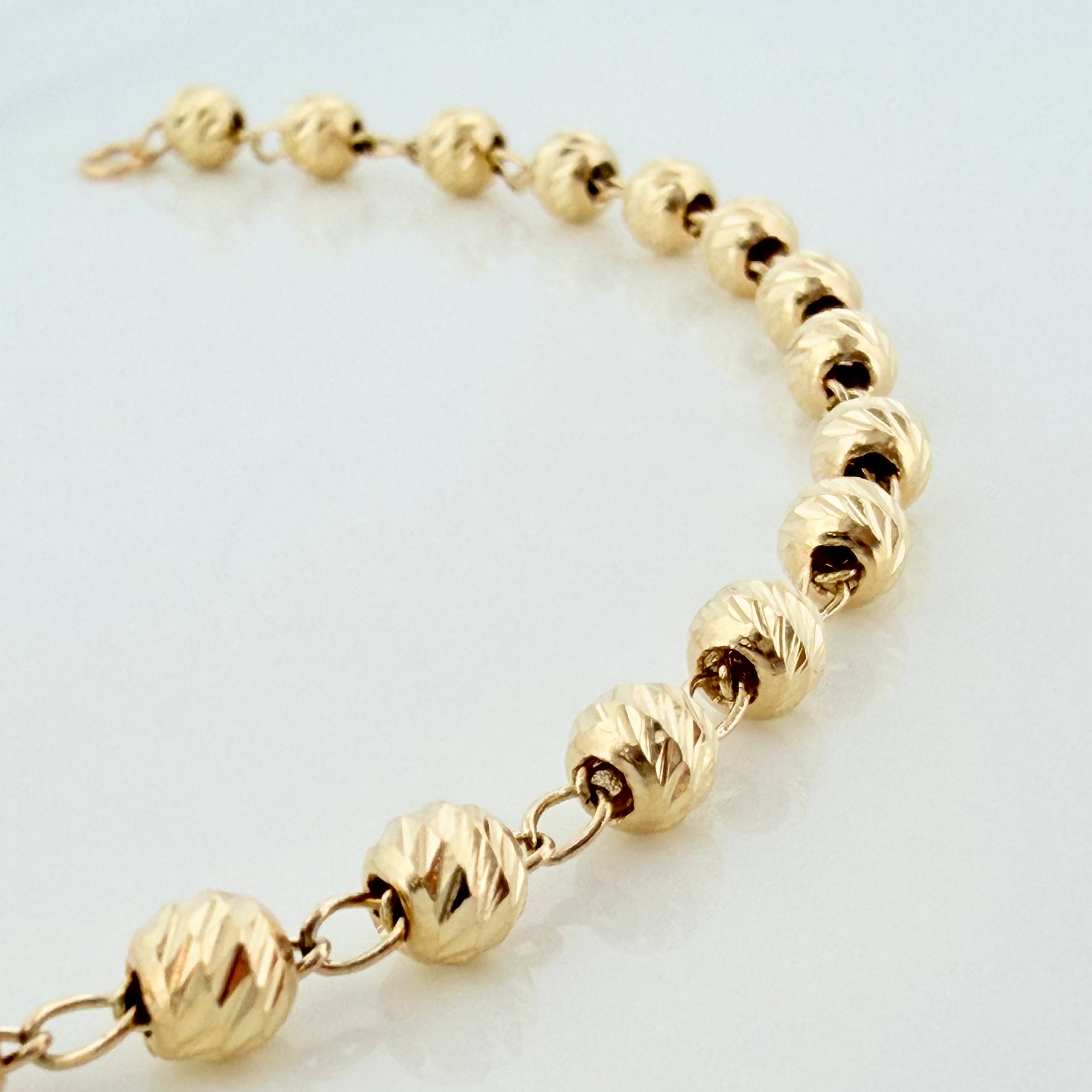 Pulso Militar 4.25g / 20.5cm / 3.8mm Oro Amarillo 18K