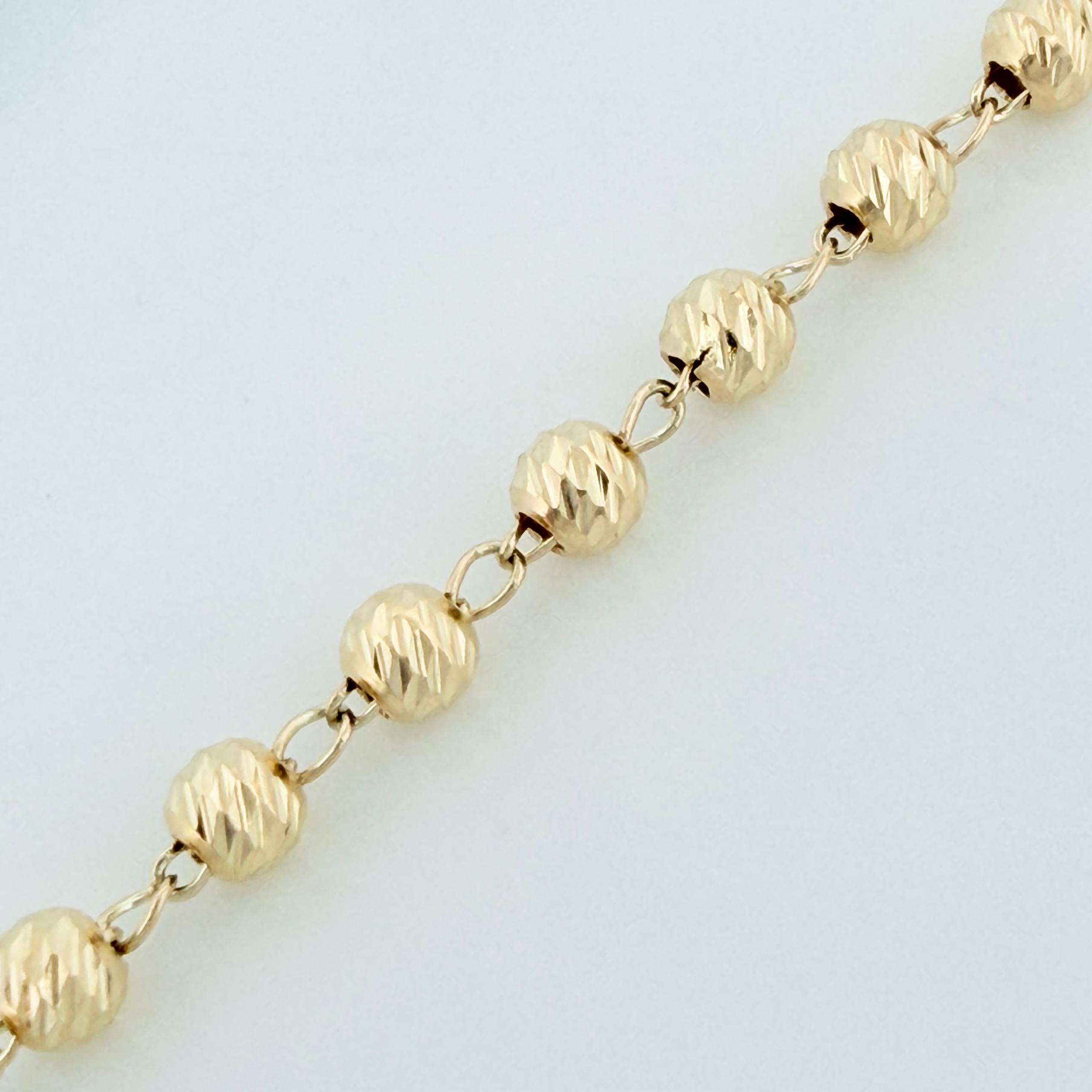 Pulso Militar 4.25g / 20.5cm / 3.8mm Oro Amarillo 18K