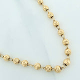 Cadena Tipo Militar 9.6g / 51cm / 3.98mm Oro Amarillo 18K