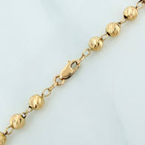 Cadena Militar 8.6g / 45.5cm / 3.6mm Oro Amarillo 18K