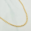 Cadena Militar 9.9g / 50.05cm / 2.6mm Oro Amarillo 18K