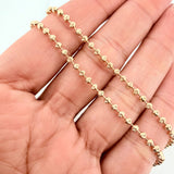 Cadena Militar 9.9g / 50.05cm / 2.6mm Oro Amarillo 18K