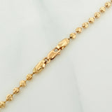 Cadena Militar 9.9g / 50.05cm / 2.6mm Oro Amarillo 18K