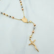 Rosario Virgen milagrosa 10.65g / 59cm / 4mm Tres Oros 18K