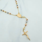 Rosario Virgen milagrosa 10.65g / 59cm / 4mm Tres Oros 18K