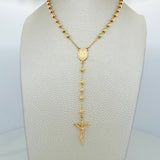 Rosario Virgen de la milagrosa 11.55g / 60cm / 4mm Oro Amarillo 18K