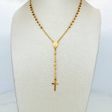 Rosario Virgen de la milagrosa 6.1g / 53.05cm / 3mm Oro Amarillo 18K