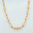 Cadena Rustica rombo abultado 11.95g / 61.5cm / 4.5mm Oro Amarillo 18K