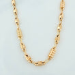 Cadena Rustica rombo tornillo 13.6g / 61.5cm / 4.7mm Oro Amarillo 18K