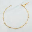 Pulso Denario virgen milagrosa 2.3g / 20cm / 3mm Tres Oros 18K