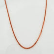 Cadena Franco 2.95g / 45cm / 1.2mm Oro Rosa 18K