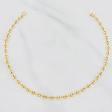 Tobillera Gc 2.3g / 26cm / 3.18mm Oro Amarillo 18K