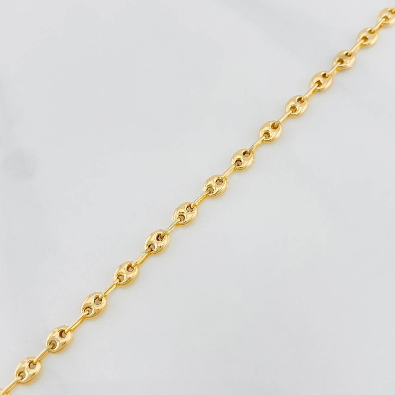 Tobillera Gc 2.45g / 26cm / 3.18mm Oro Amarillo 18K