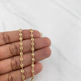 Tobillera Gc 2.45g / 26.05cm / 3.18mm Oro Amarillo 18K