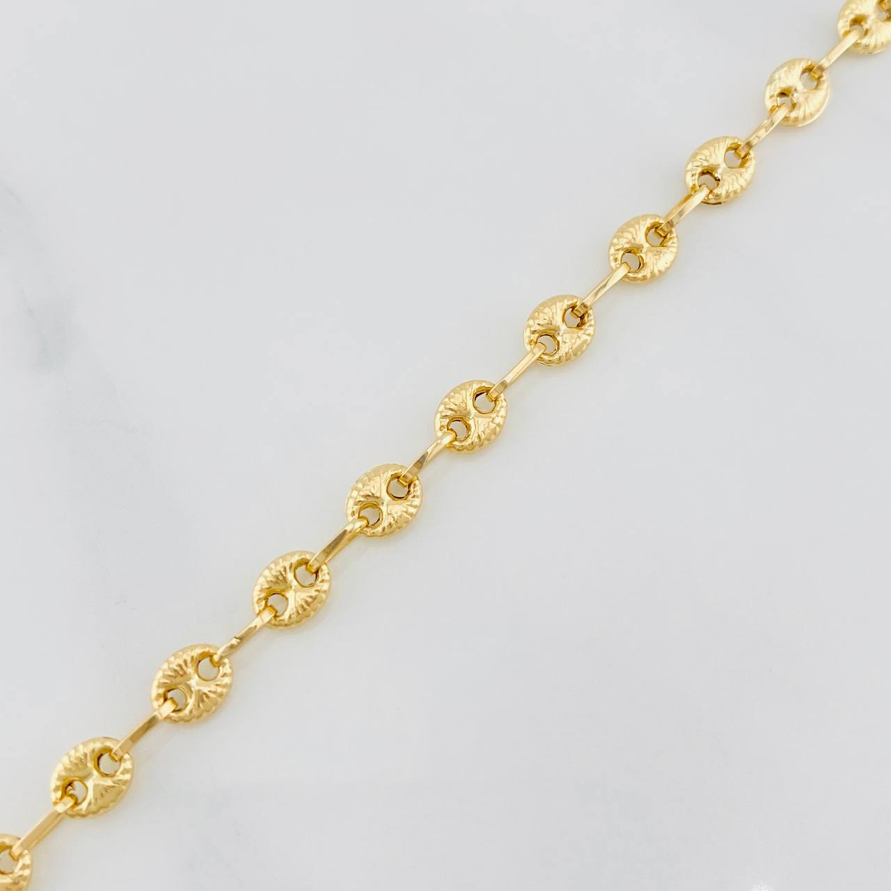 Pulso Gc diamantados 2.35g / 18.05cm / 4.09mm Oro Amarillo 18K