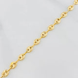 Pulso Gc diamantados 2.8g / 19.05cm / 3.9mm Oro Amarillo 18K