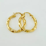 Candongas Mai 2.3gr / 2.5cm / Oro Amarillo 18K *