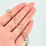 Cadena Aro Seguido Burbuja 7gr / 43.5cm / 8.7mm Oro Amarillo +3 18K ©