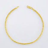 Pulso Peruano 3.05gr / 19cm / 1.9mm Oro Amarillo +3 18K ©