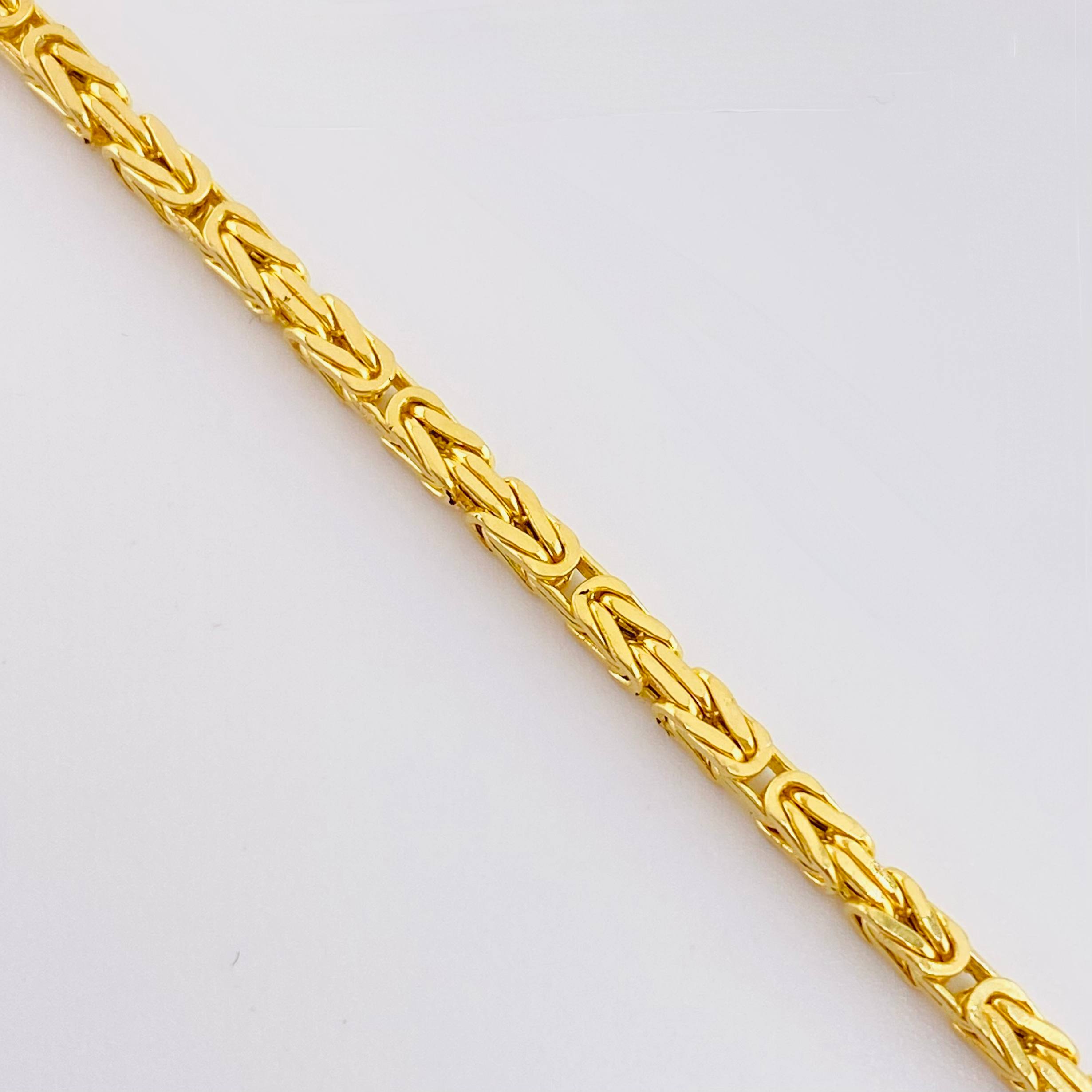 Pulso Peruano 3.1gr / 19cm / 1.9mm Oro Amarillo +3 18K *