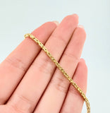 Pulso Peruano 3.1gr / 19cm / 1.9mm Oro Amarillo +3 18K *
