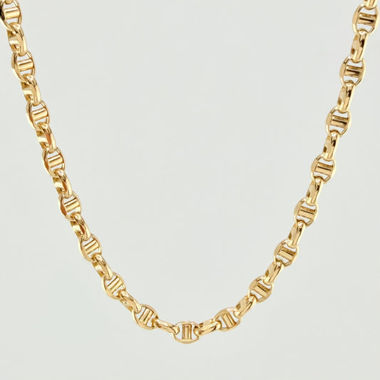 Cadena Marinera 10gr / 60cm / 3.5mm Oro Amarillo +3 18K *