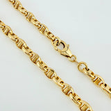Cadena Marinera 10gr / 60cm / 3.5mm Oro Amarillo +3 18K ©