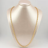 Cadena Marinera 16.9gr / 70cm / 4.5mm Oro Amarillo +3 18K